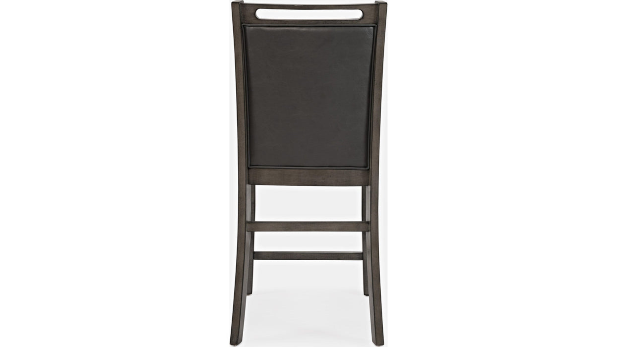 Jofran Manchester Upholstered Counter Stool in Manchester Grey (Set of 2) - Furniture World SW (WA)