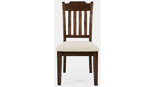 Jofran Bakersfield Slatback Dining Chair in Rich Dark Brown (Set of 2) - Furniture World SW (WA)