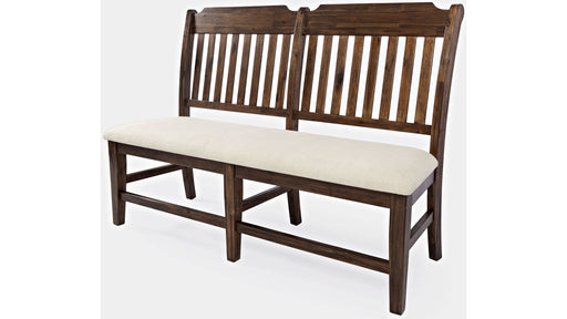 Jofran Bakersfield Dining Bench in Rich Dark Brown - Furniture World SW (WA)