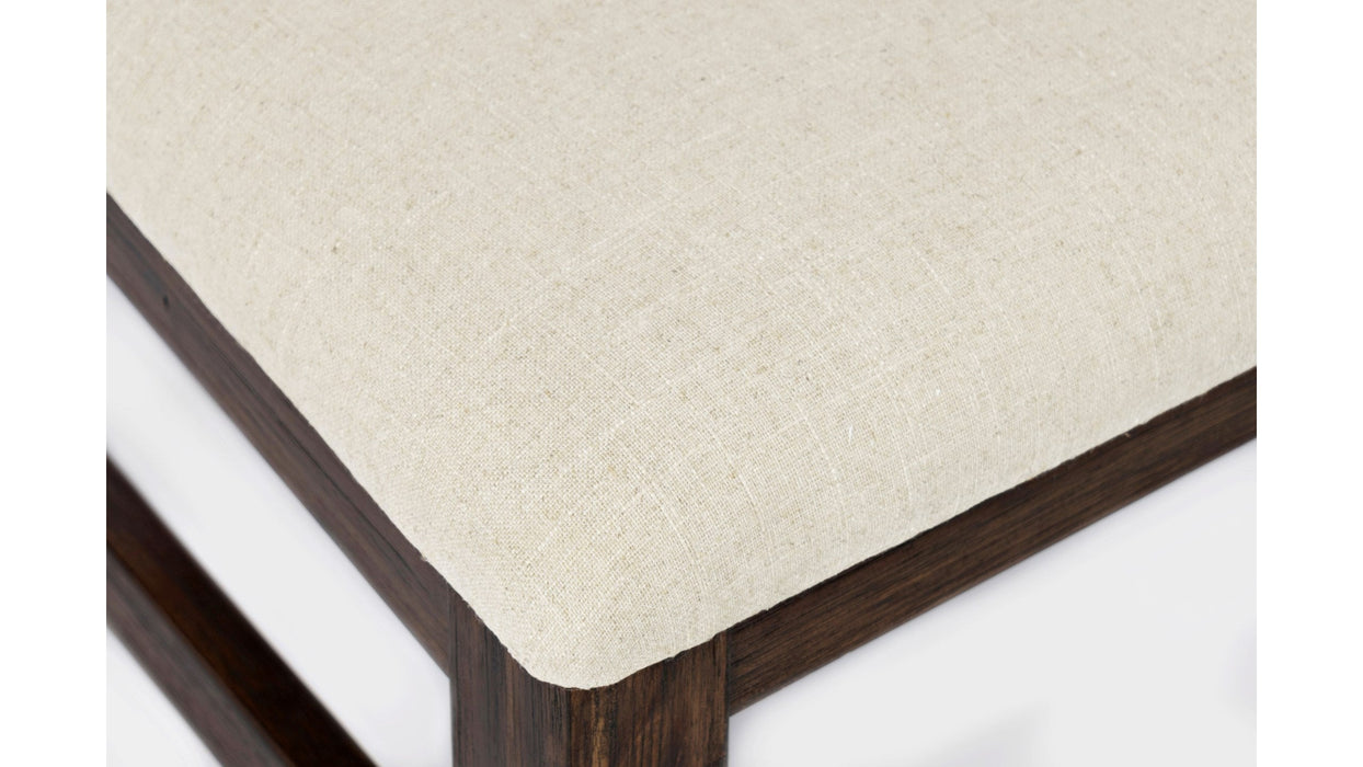 Jofran Bakersfield Dining Bench in Rich Dark Brown - Furniture World SW (WA)