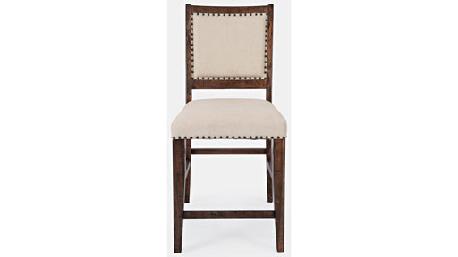 Jofran Fairview Counter Stool in Dark Oak/Cream (Set of 2) - Furniture World SW (WA)