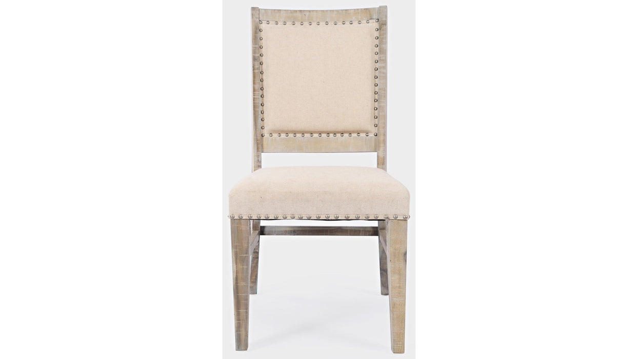 Jofran Fairview Dining Side Chair in Ash/Cream (Set of 2) - Furniture World SW (WA)