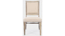 Jofran Fairview Dining Side Chair in Ash/Cream (Set of 2) - Furniture World SW (WA)