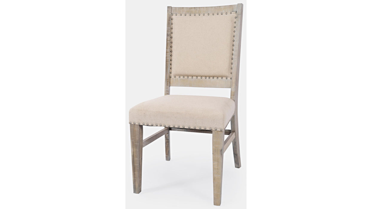 Jofran Fairview Dining Side Chair in Ash/Cream (Set of 2) - Furniture World SW (WA)