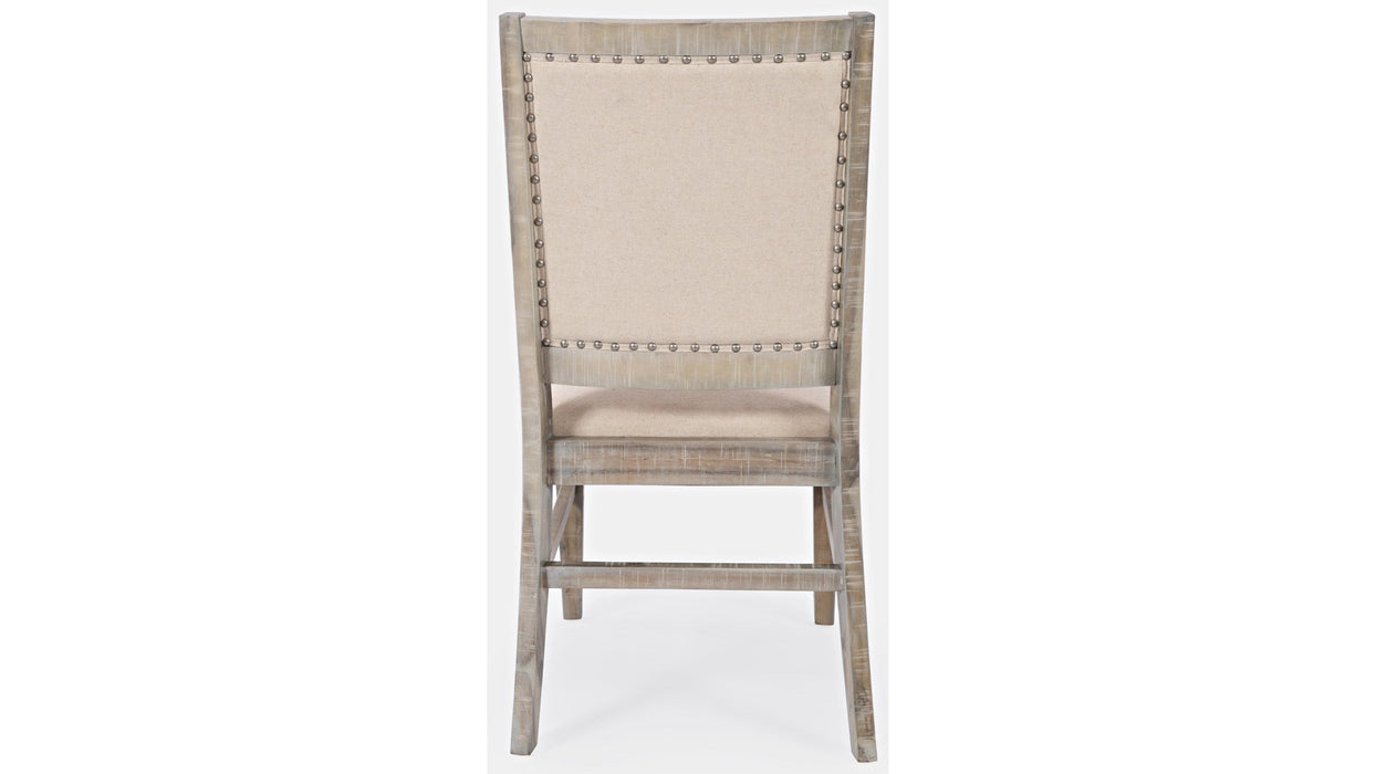 Jofran Fairview Dining Side Chair in Ash/Cream (Set of 2) - Furniture World SW (WA)