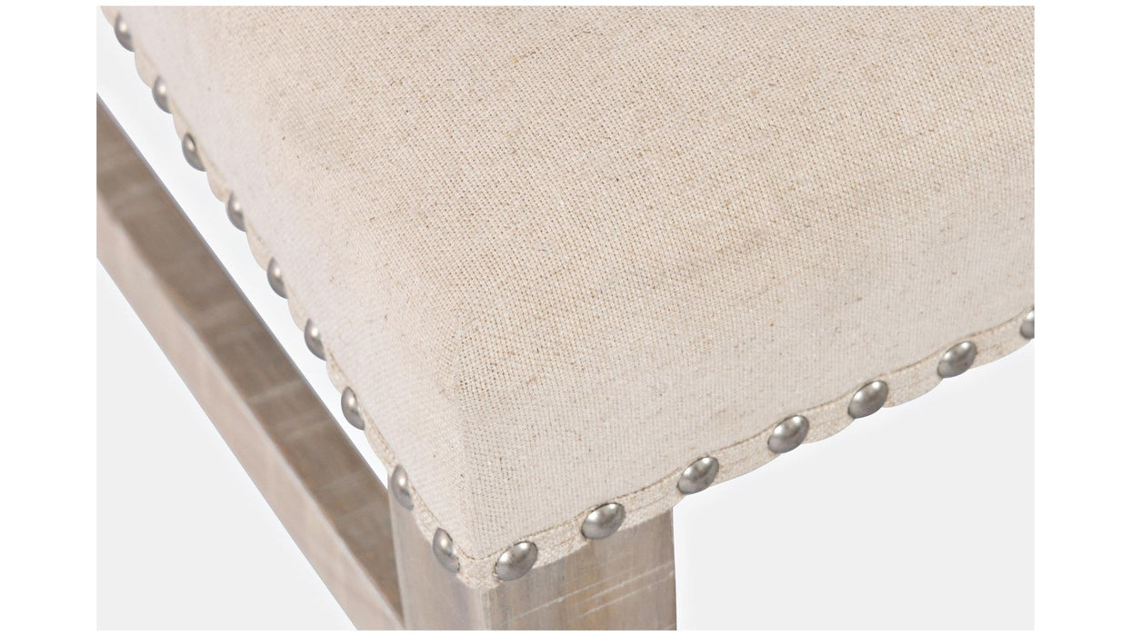 Jofran Fairview Dining Side Chair in Ash/Cream (Set of 2) - Furniture World SW (WA)