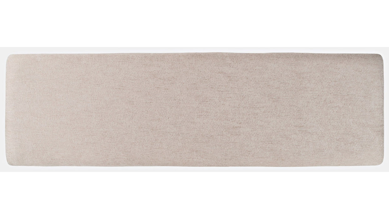 Jofran Lincoln Square Dining Bench in Cream/Dark Espresso - Furniture World SW (WA)