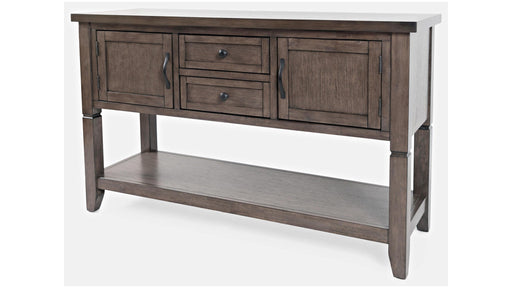 Jofran Lincoln Square 2-Drawer Server in Dark Espresso - Furniture World SW (WA)