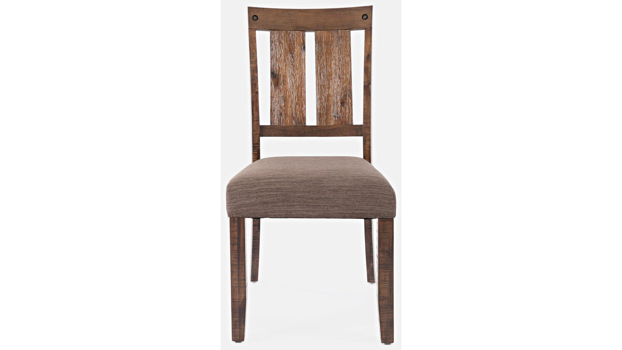 Jofran Mission Viejo Side Chair in Warm Brown (Set of 2) - Furniture World SW (WA)