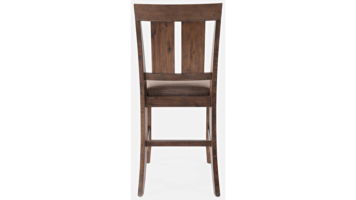 Jofran Mission Viejo Counter Stool in Warm Brown (Set of 2) - Furniture World SW (WA)