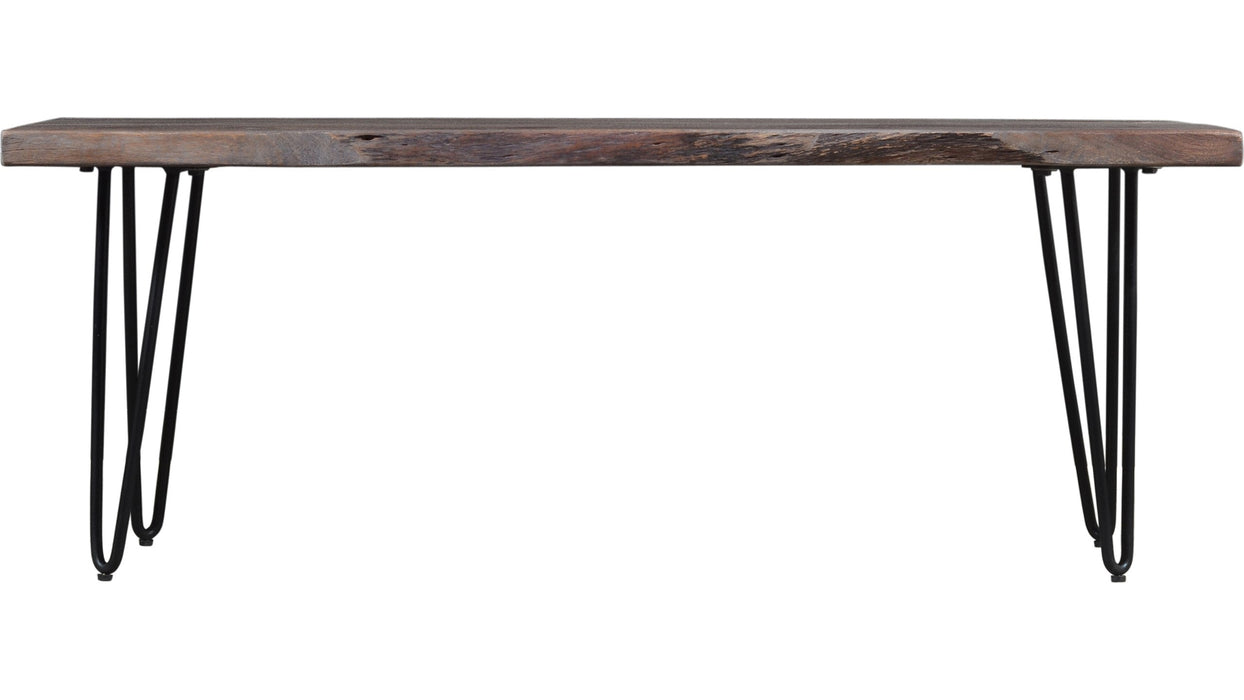 Jofran Nature's Edge 48" Bench in Slate - Furniture World SW (WA)