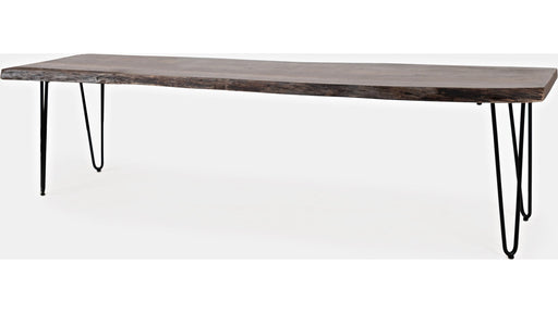 Jofran Nature's Edge 70" Bench in Slate - Furniture World SW (WA)