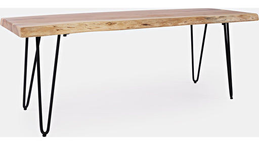 Jofran Nature's Edge Live Edge 48" Bench in Natural - Furniture World SW (WA)