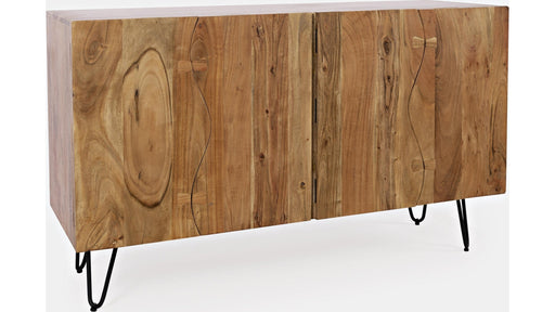 Jofran Nature's Edge Sideboard with 4 Live Edge Doors in Natural - Furniture World SW (WA)