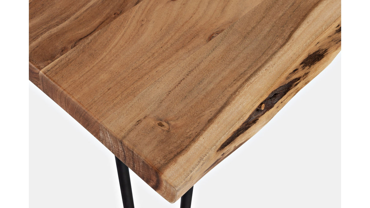 Jofran Nature's Edge 60" Live Edge Dining Table in Natural - Furniture World SW (WA)