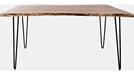 Jofran Nature's Edge 60" Live Edge Dining Table in Natural image
