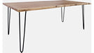 Jofran Nature's Edge 79" Live Edge Dining Table in Natural - Furniture World SW (WA)
