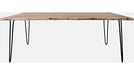 Jofran Nature's Edge 79" Live Edge Dining Table in Natural image