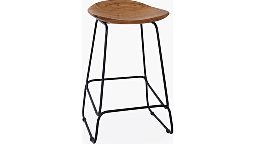 Jofran Nature's Edge Backless Stool in Natural (Set of 2) - Furniture World SW (WA)