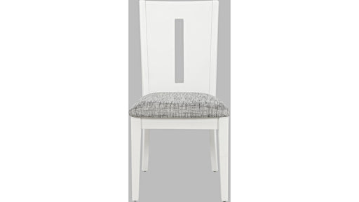 Jofran Urban Icon Slotback Chair in White (Set of 2) - Furniture World SW (WA)