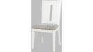 Jofran Urban Icon Slotback Chair in White (Set of 2) - Furniture World SW (WA)