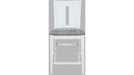 Jofran Urban Icon Slotback Counter Height Stool in White (Set of 2) - Furniture World SW (WA)
