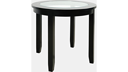 Jofran Urban Icon 42" Round Counter Height Dining Table in Black - Furniture World SW (WA)