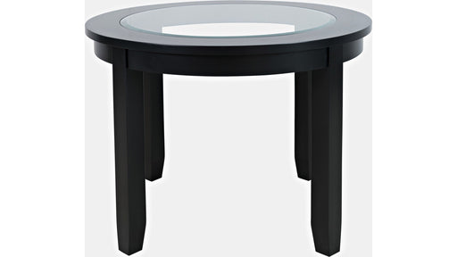 Jofran Urban Icon 42" Round Dining Table in Black - Furniture World SW (WA)
