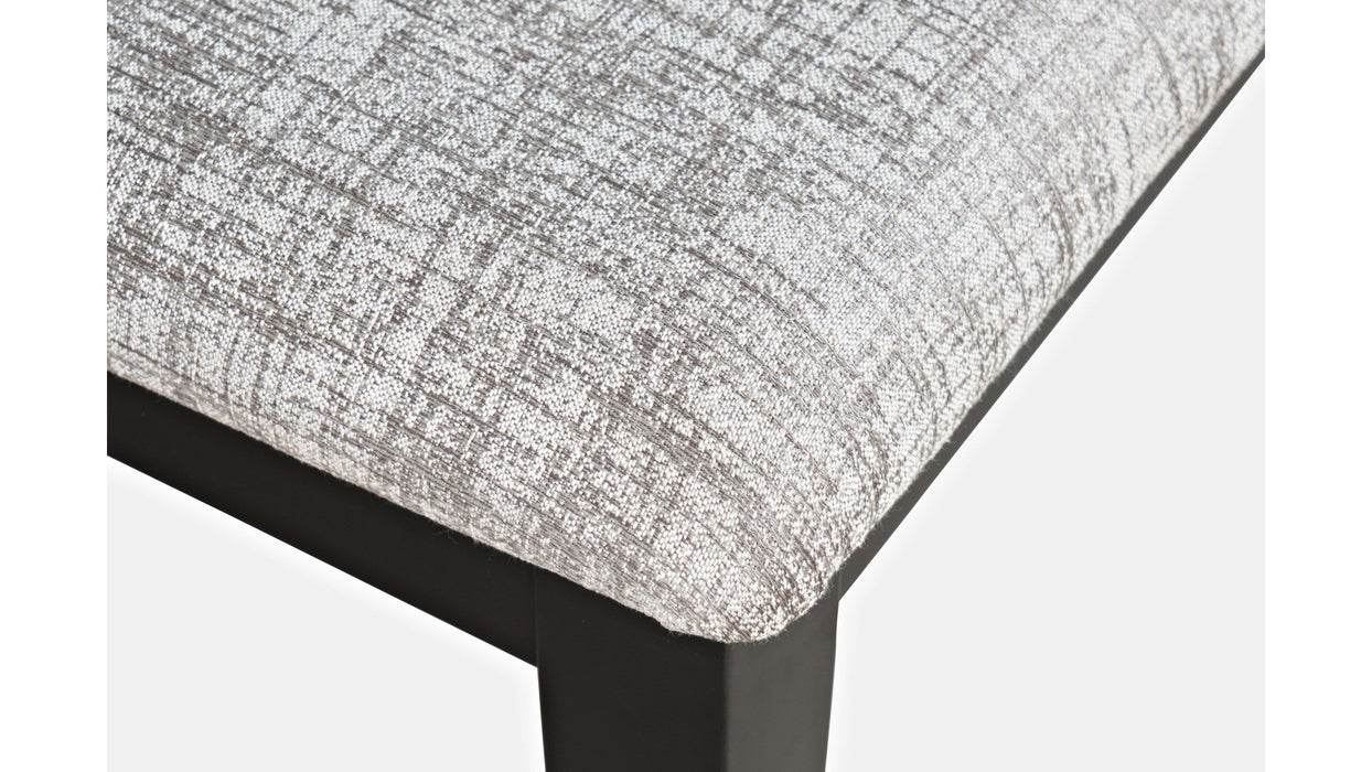 Jofran Urban Icon Upholstered Bench in Black - Furniture World SW (WA)