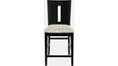 Jofran Urban Icon Slotback Counter Height Stool in Black (Set of 2) - Furniture World SW (WA)