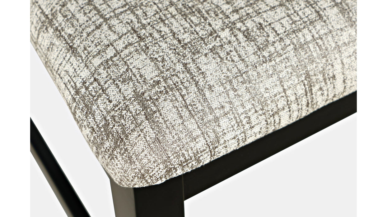 Jofran Urban Icon Slotback Counter Height Stool in Black (Set of 2) - Furniture World SW (WA)