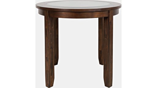 Jofran Urban Icon 42" Round Counter Height Dining Table in Merlot - Furniture World SW (WA)