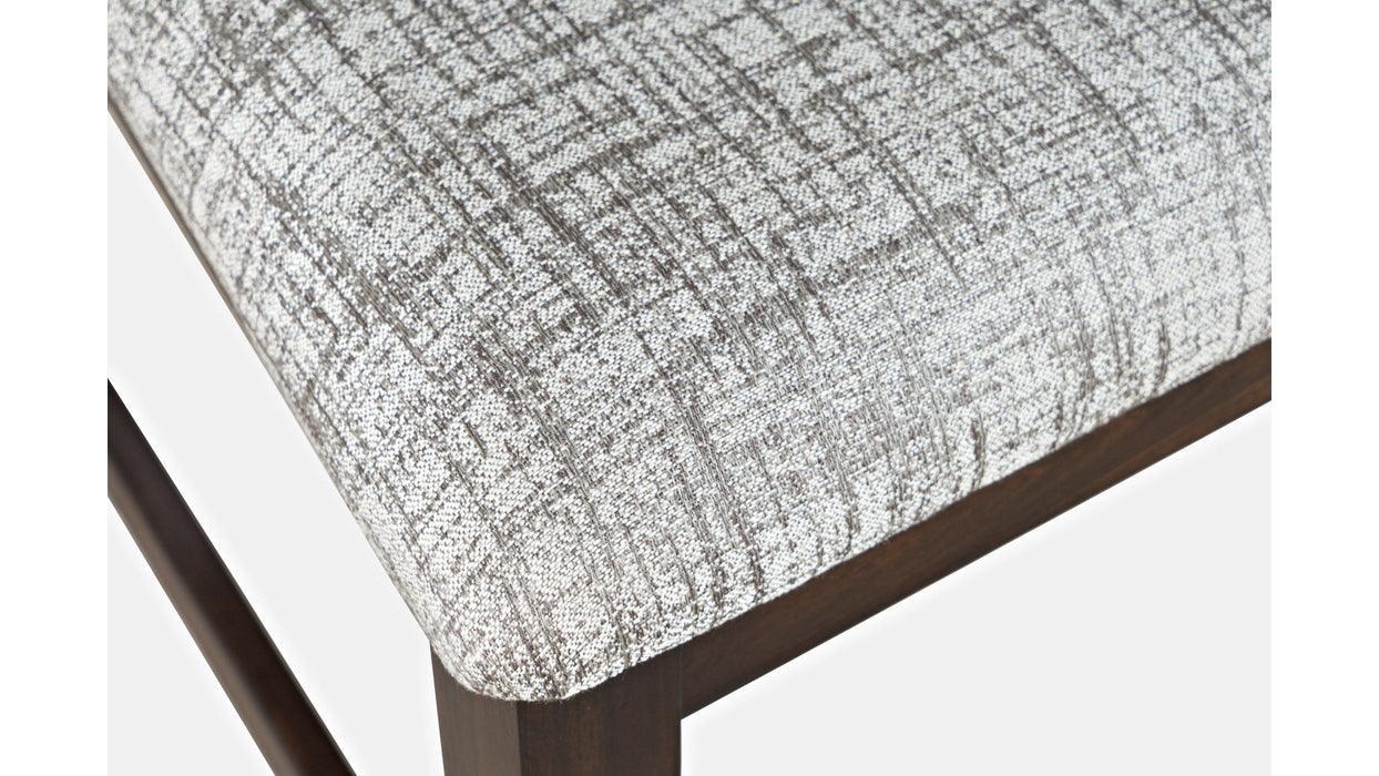 Jofran Urban Icon Slotback Counter Height Stool in Merlot (Set of 2) - Furniture World SW (WA)