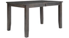Jofran Willow Creek Extension Counter Height Table in Rich Distressed - Furniture World SW (WA)