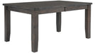 Jofran Willow Creek Extension Dining Table in Rich Distressed - Furniture World SW (WA)