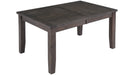 Jofran Willow Creek Extension Dining Table in Rich Distressed - Furniture World SW (WA)