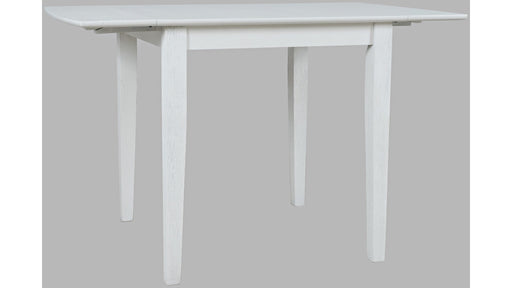 Jofran Eastern Tides Drop Leaf Dining Table in Blanc - Furniture World SW (WA)