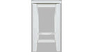 Jofran Eastern Tides Backless Counter Stool in Blanc (Set of 2) - Furniture World SW (WA)