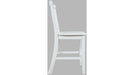 Jofran Eastern Tides X Back Counter Stool in Blanc (Set of 2) - Furniture World SW (WA)