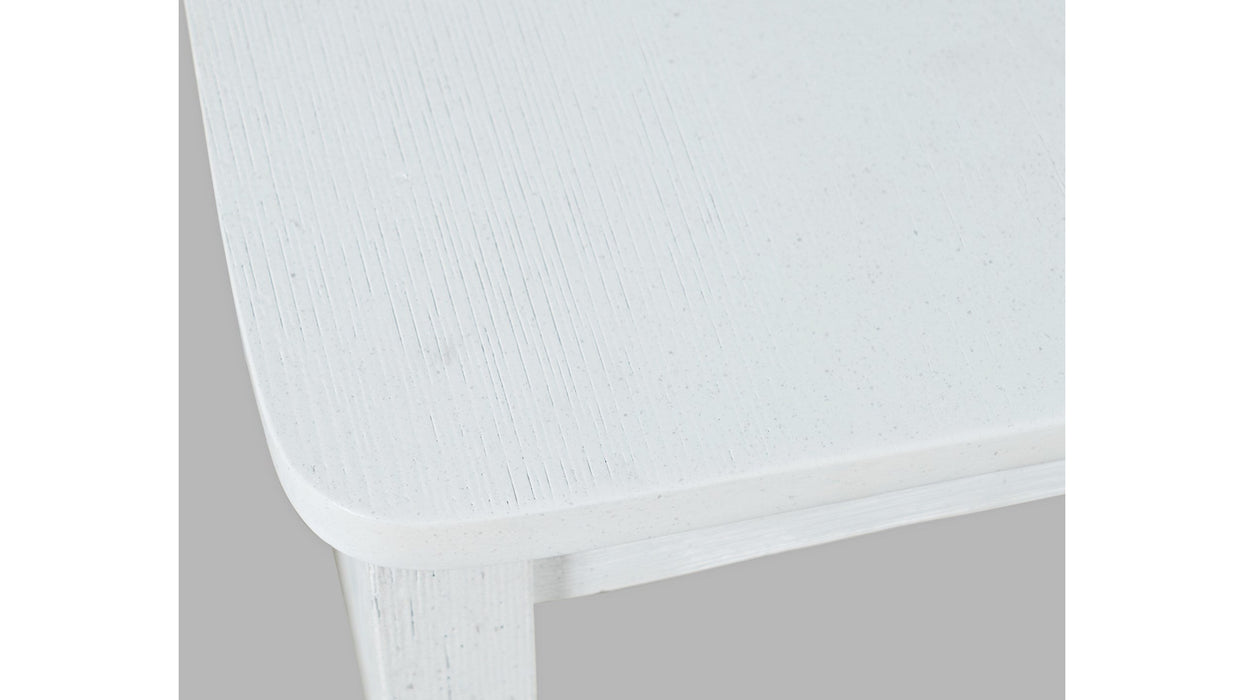 Jofran Eastern Tides X Back Counter Stool in Blanc (Set of 2) - Furniture World SW (WA)