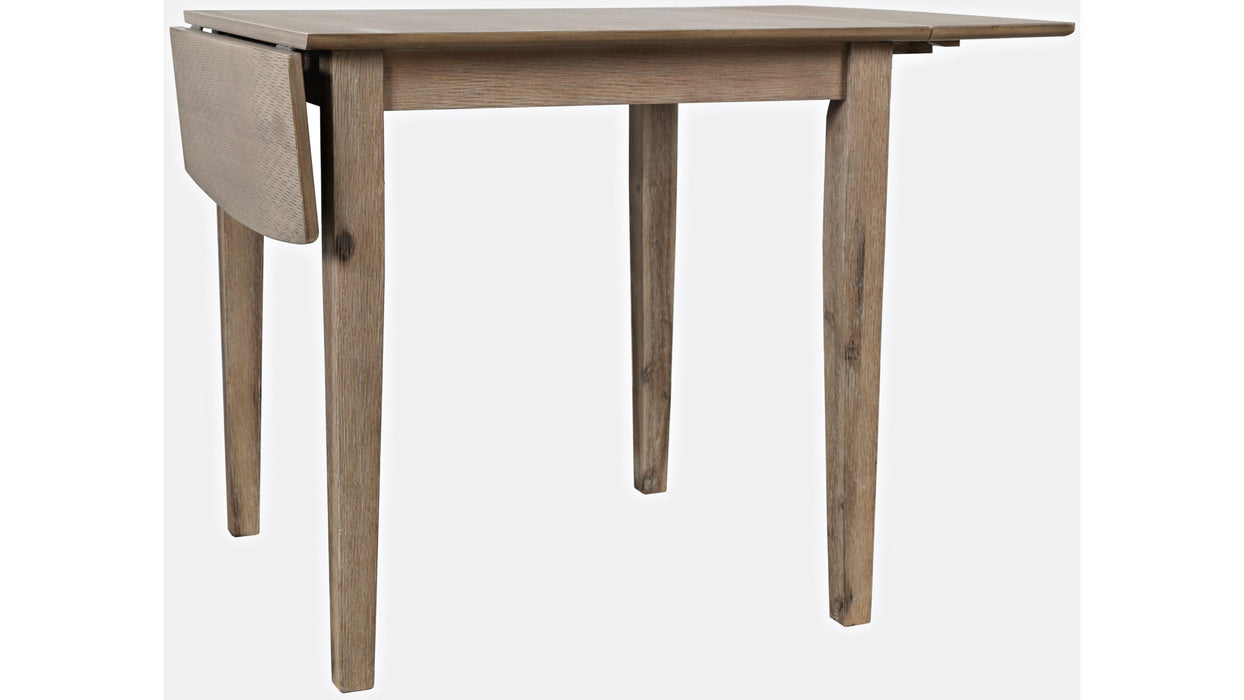 Jofran Eastern Tides Drop Leaf Dining Table in Bisque - Furniture World SW (WA)