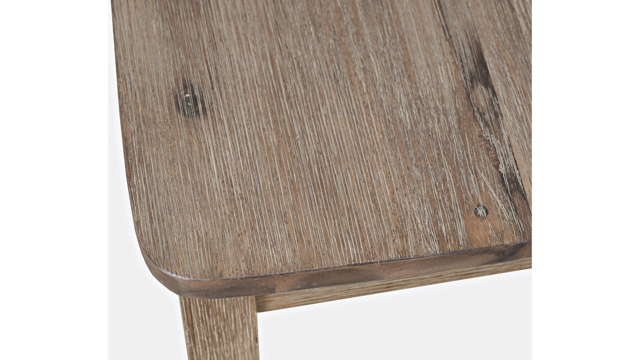 Jofran Eastern Tides X Back Counter Stool in Bisque (Set of 2) - Furniture World SW (WA)