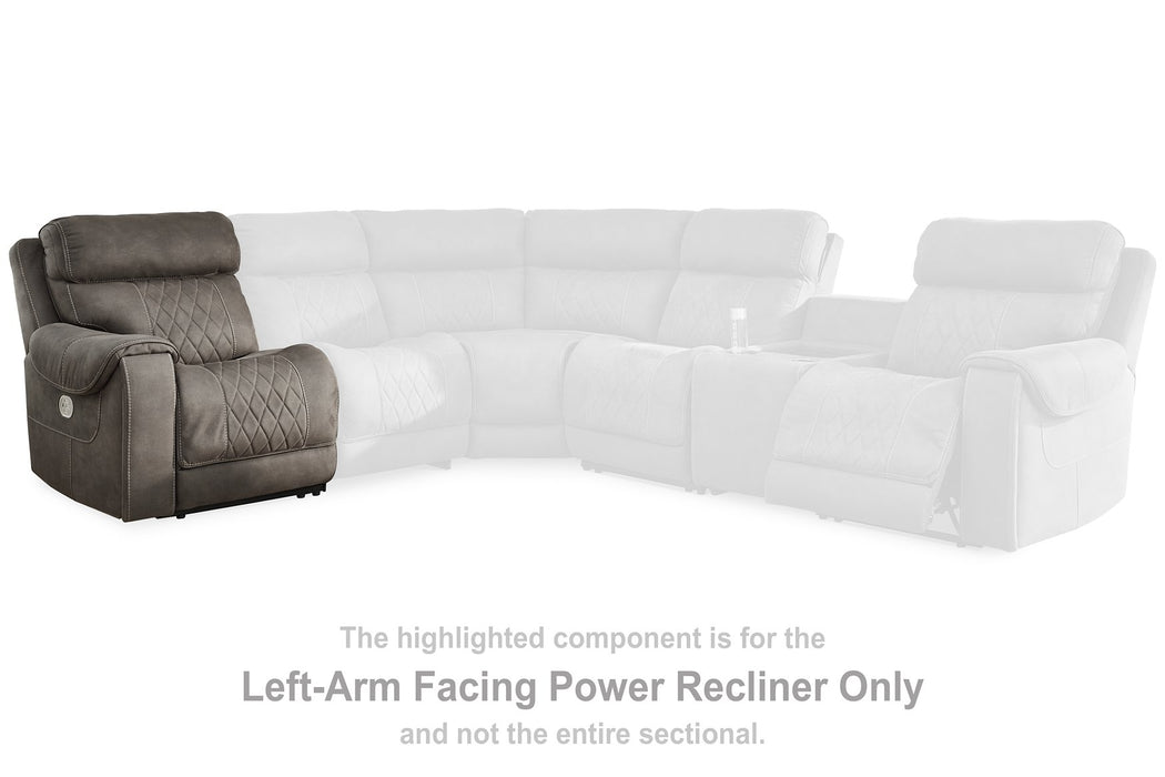 Hoopster 6-Piece Power Reclining Sectional - Furniture World SW (WA)