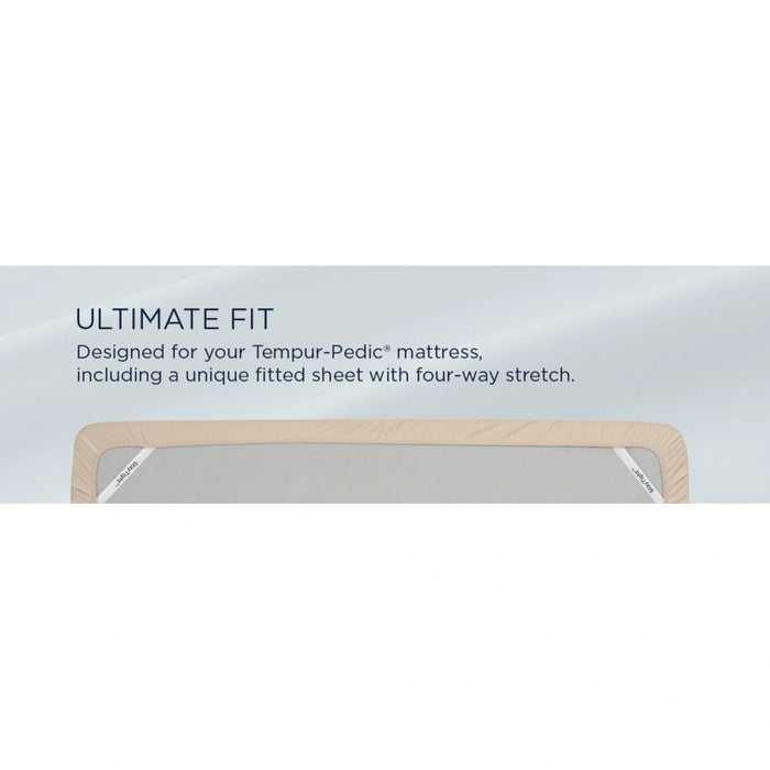 TEMPUR Classic Cotton Sheet Set Cool Gray