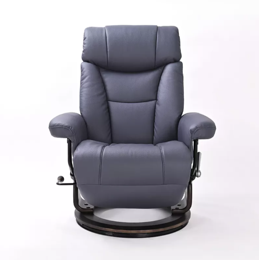 Vittoria - Leather Stressless Recliner by Benchmaster