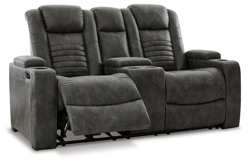 Soundcheck Power Reclining Loveseat with Console - Furniture World SW (WA)