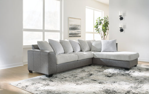 Clairette Court Sectional with Chaise - Furniture World SW (WA)