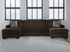 Kimlee Sectional with Double Chaise - Furniture World SW (WA)