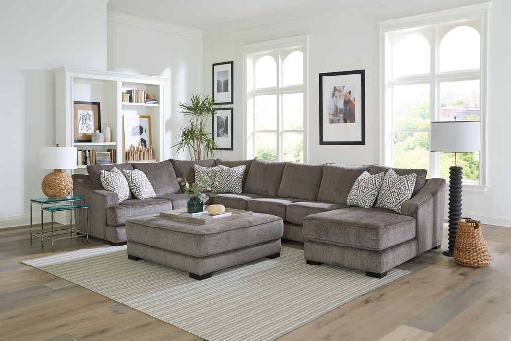 Stanton Furniture 376 Sectional - Shown in Lux Iron