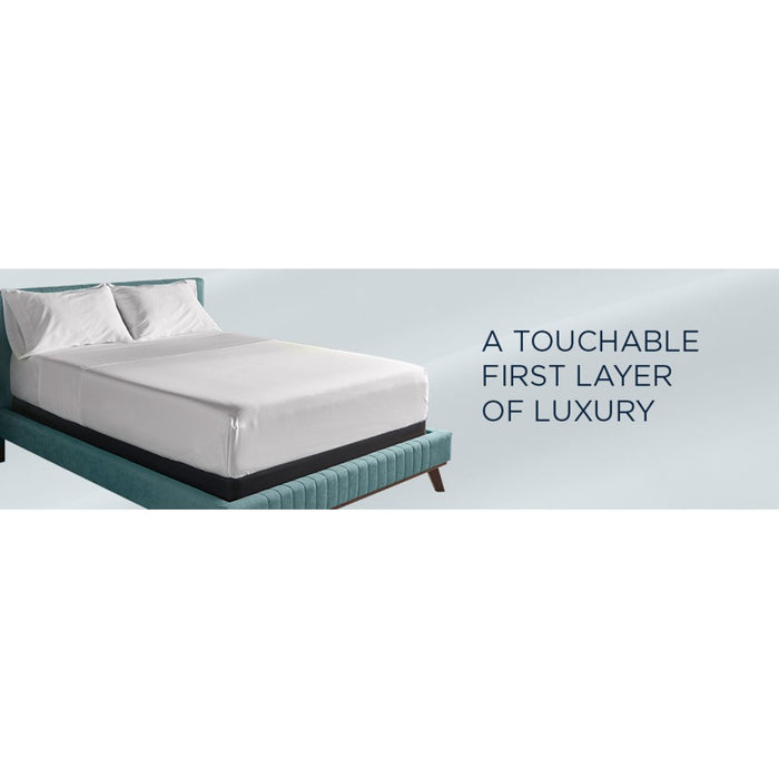 TEMPUR Classic Cotton Sheet Set Sleepy Blue